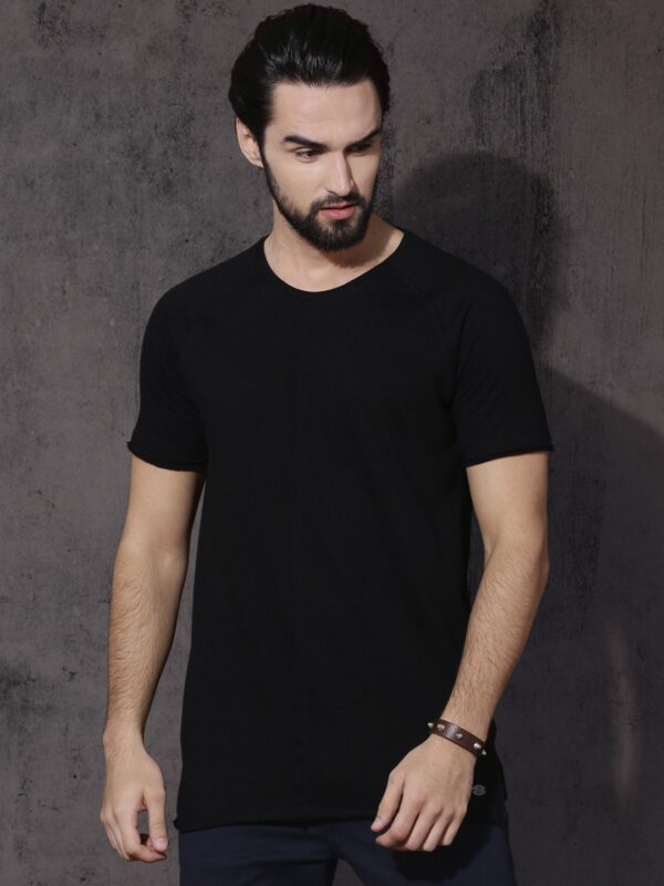 black t shirt for men