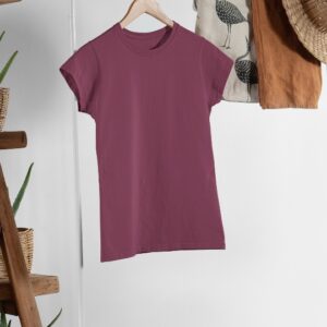 plain t shirt for women