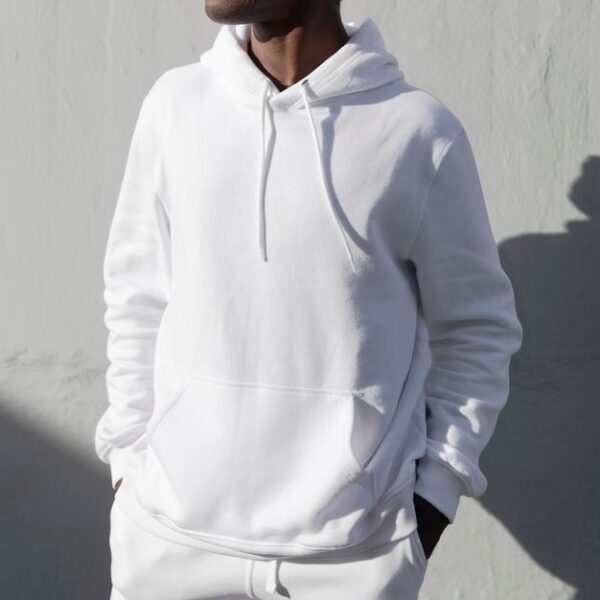 white hoodie for men