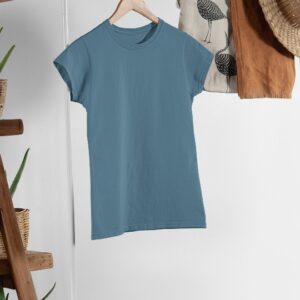 navy blue t shirt for women