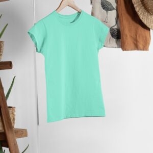 green t shirt for women