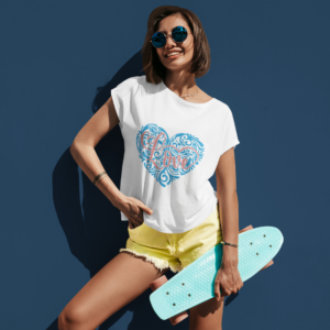 women tshirt on myntra