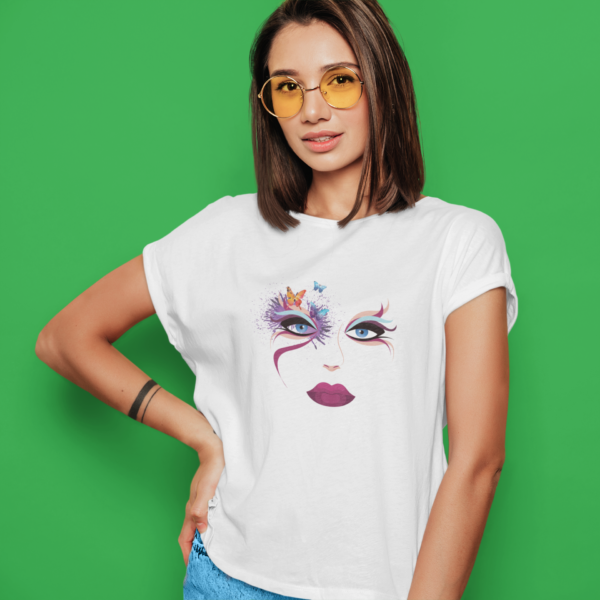 white t shirt for women