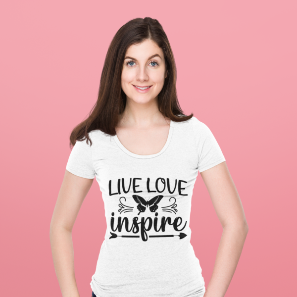 white t shirt for women