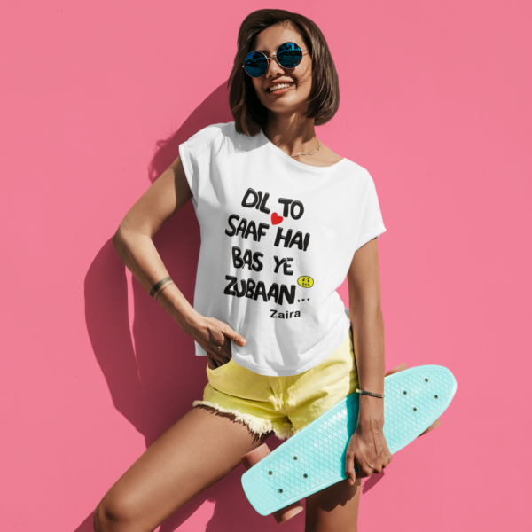 slogan t shirt for women