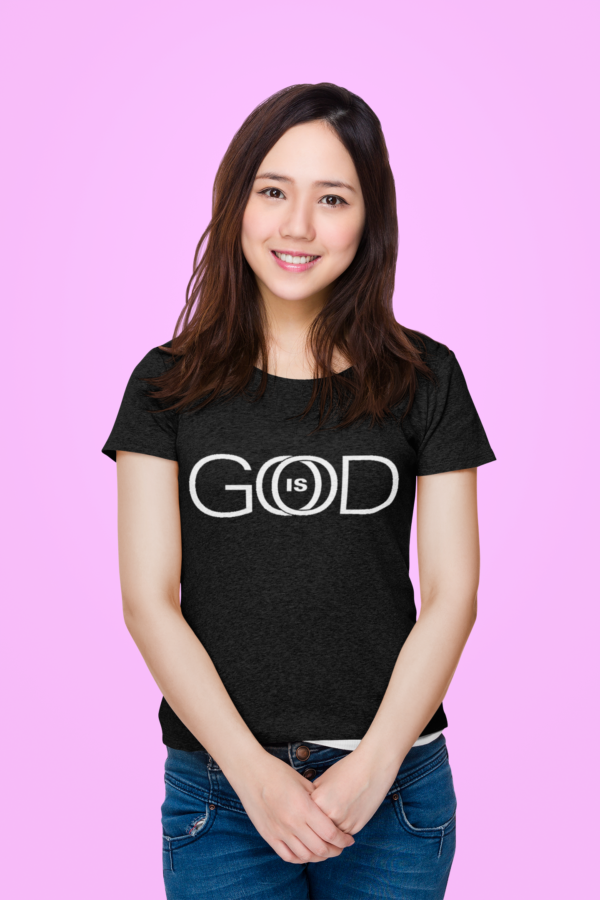 black t shirt for women