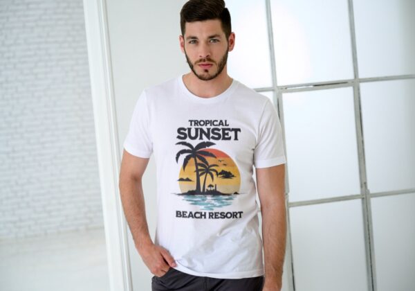 sunset tshirt